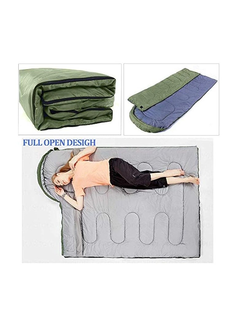 erorex Sleeping Bag, Lightweight Sleeping Bags for Kids Adults Girls Women, Cotton Hollow Filled 5-20 Degree for Backpacking/Hiking/Naturehike/Camping/Mountaineering with Compression Sack  - Image 3
