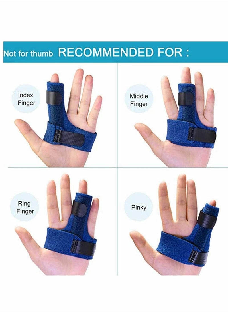 Generic Trigger Finger Splint for Alleviating Finger Locking, Stiffness- Tendon Release and Pain Relief from Stenosing Tenosynovitis- Bonus Fastening Tape (Left)  - Image 3