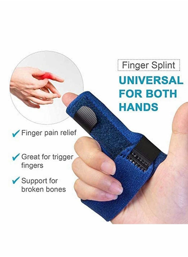 Generic Trigger Finger Splint for Alleviating Finger Locking, Stiffness- Tendon Release and Pain Relief from Stenosing Tenosynovitis- Bonus Fastening Tape (Left)  - Image 5