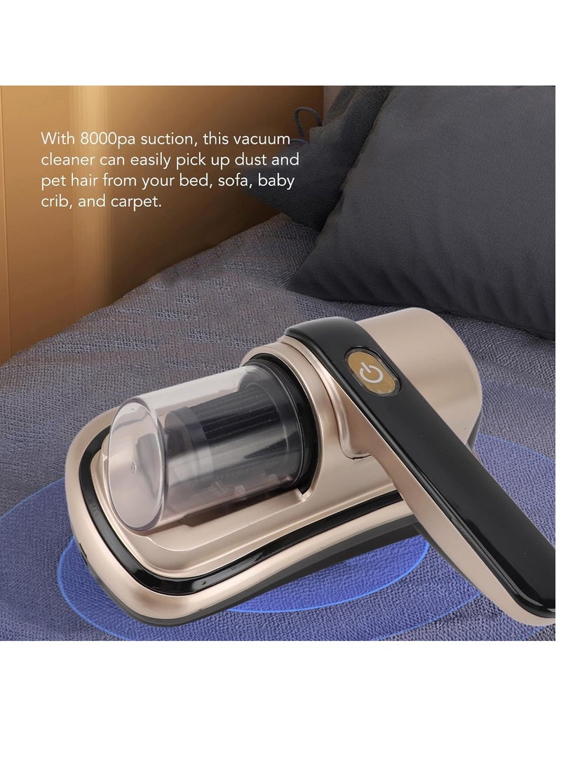 ELTRAZONE Mattress Vacuum Cleaner, 8000Pa Suction Mini Vacuum Cleaner, Cordless Handheld Car Vacuum Cleaner, Handheld Vacuum Cleaner Cordless Vacuum Cleaner for Home Use - Image 2