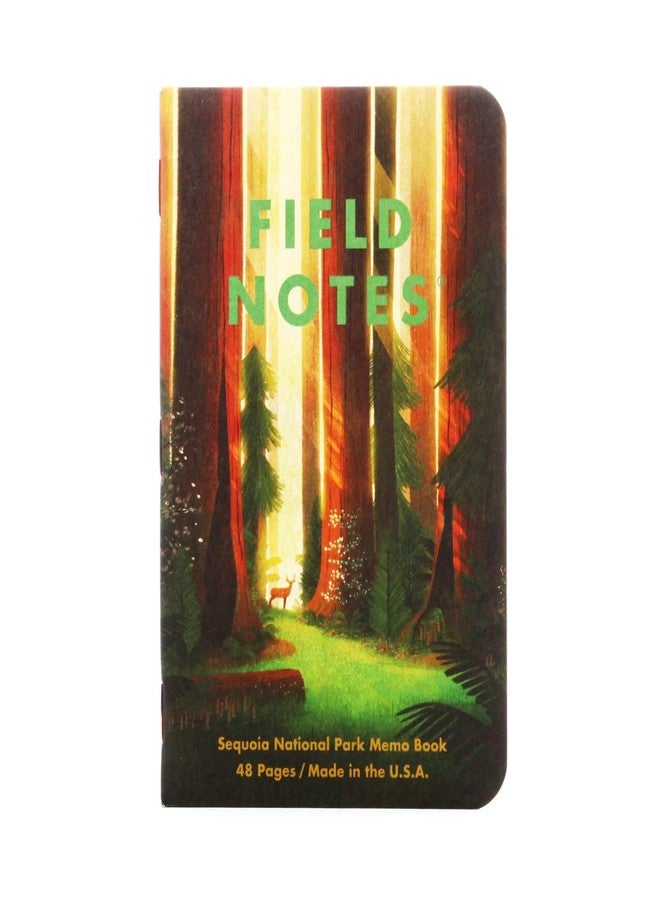 Field Notes: National Parks Series (Series D - Grand Teton, Arches, Sequoia) - Graph Paper Memo Book 3-Pack - 3.5 x 5.5 Inch - Image 4