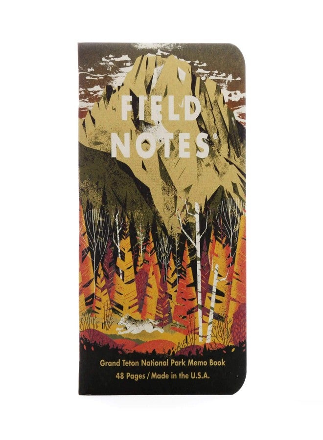 Field Notes: National Parks Series (Series D - Grand Teton, Arches, Sequoia) - Graph Paper Memo Book 3-Pack - 3.5 x 5.5 Inch - Image 2