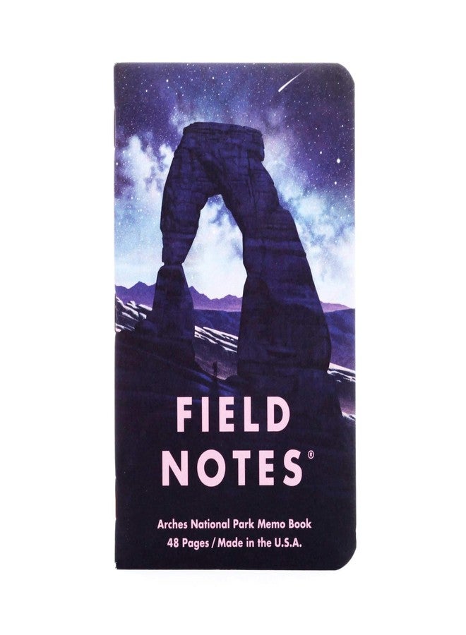 Field Notes: National Parks Series (Series D - Grand Teton, Arches, Sequoia) - Graph Paper Memo Book 3-Pack - 3.5 x 5.5 Inch - Image 3