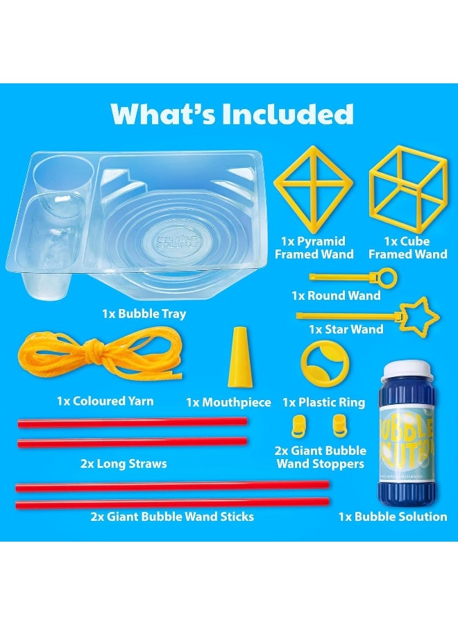 4M KidzLabs Bubble Science – DIY Science Kit with Bubble Blowers, Trays, and Recipes to Create Giant Bubbles and Bubble Tricks – Fun Educational STEM Activity for Kids Ages 8 and Up | 00-03351 - Image 4