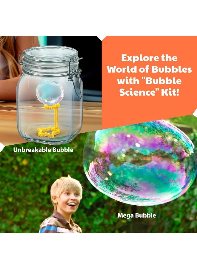 4M KidzLabs Bubble Science – DIY Science Kit with Bubble Blowers, Trays, and Recipes to Create Giant Bubbles and Bubble Tricks – Fun Educational STEM Activity for Kids Ages 8 and Up | 00-03351 - Image 2