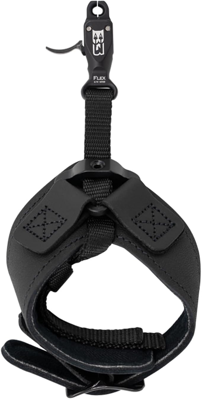 B3 Archery Rival Flex Double-Caliper Aluminum Bow Release Aid | Curved Trigger Design & Anodized Jaws | Archery Gear - Image 1