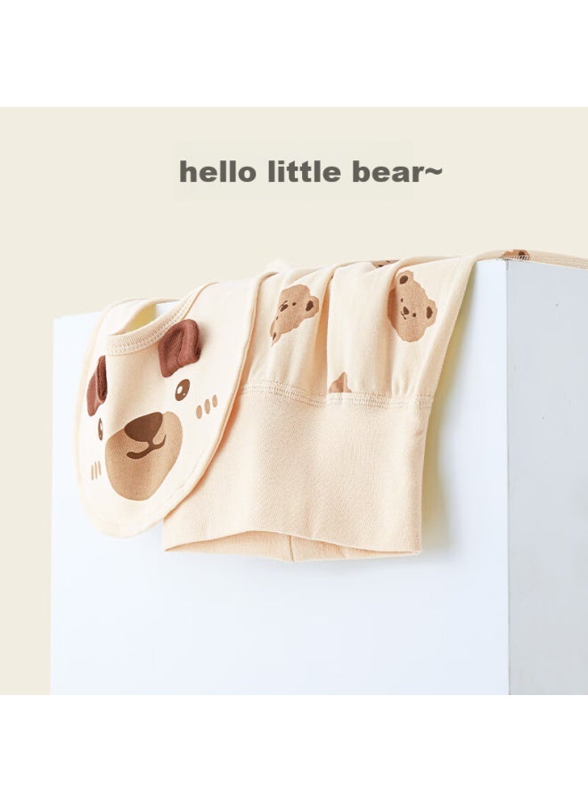 Youqi Yooqi Baby Pants Unisex Newborn Spring Autumn Big Butt P Pants Long Trousers High Waist Pure Cotton Belly Protection Open Crotch  - Image 3