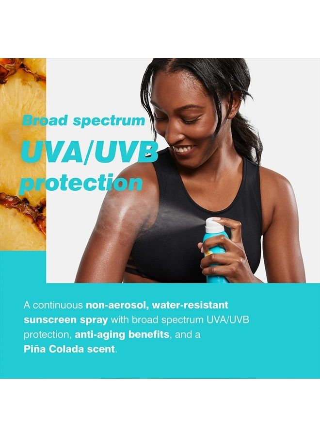 COOLA Organic Sunscreen SPF 30 Sunblock Spray, Dermatologist Tested Skin Care for Daily Protection, Vegan and Gluten Free, Piña Colada, 6 Fl Oz - Image 4