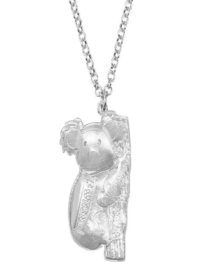 BONSNY Enamel Alloy Australian Koala Bear Necklace Pendant Jewelry For Women Gifts Charm (Multicolor) - Image 5