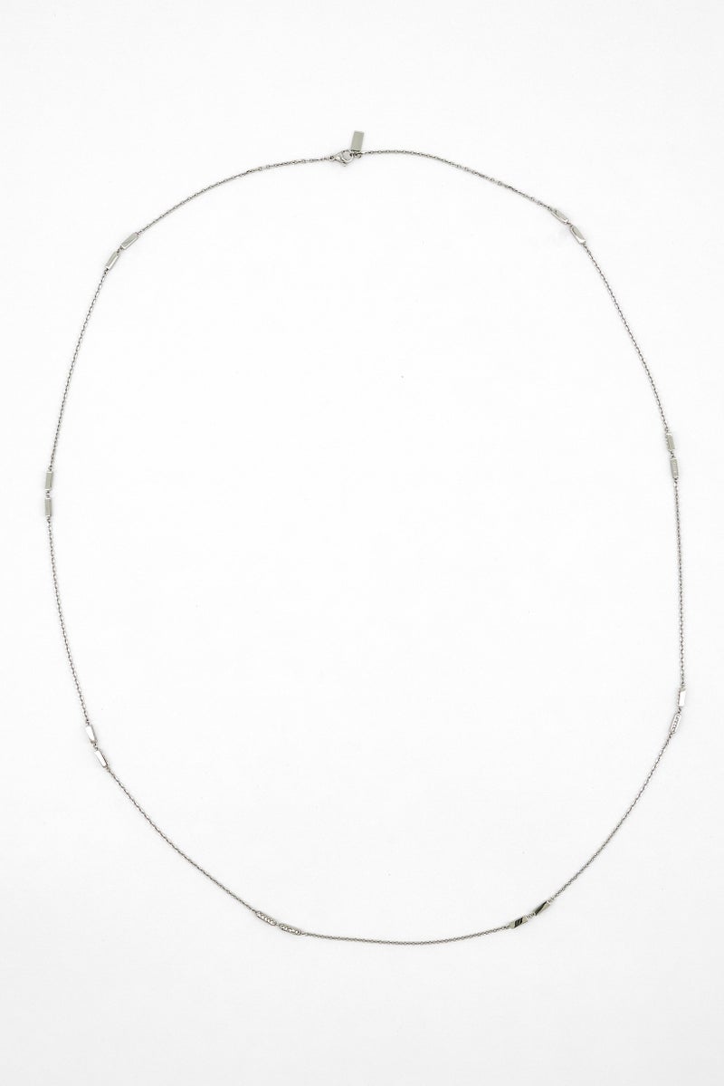BOSS Women Stainless Steel Fashionable Necklace, Silver  - Image 2
