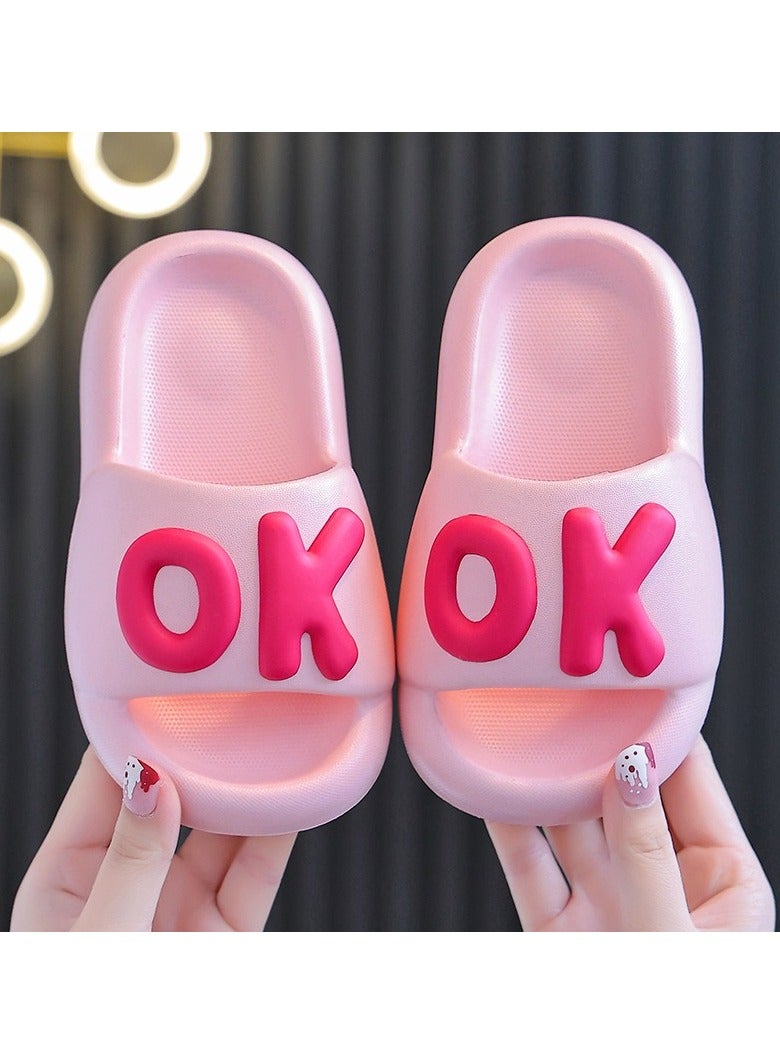 Style نعال أطفال صيفية منزلية غير قابلة للانزلاق من EVA