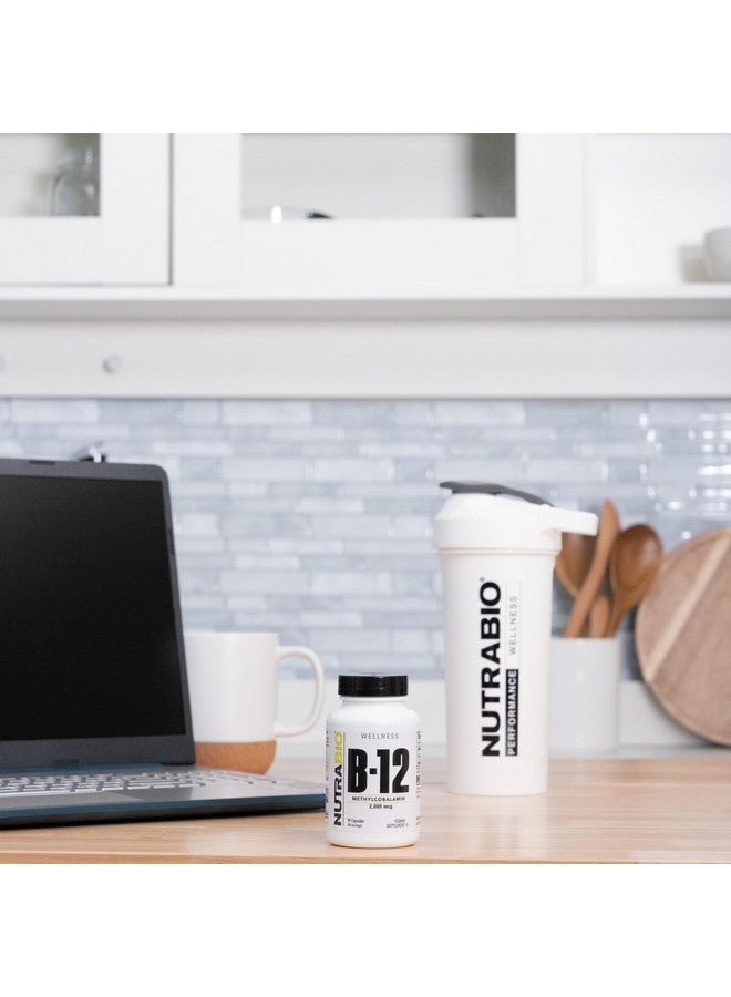 NutraBio مكمل فيتامين نوترا بايو ميثيل ب-12، 2000 ميكروغرام - يعزز صحة الخلايا والعافية، 90 كبسولة نباتية - Image 4