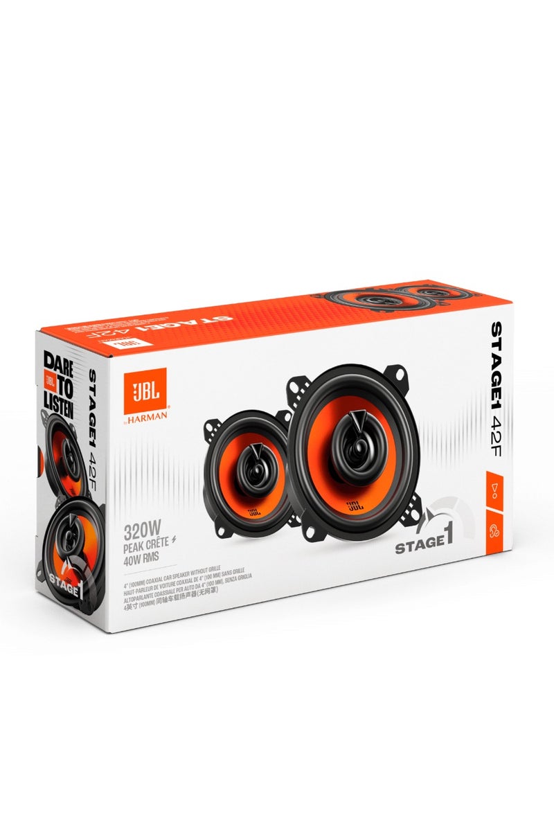 JBL Stage1 42F – 4" Coaxial Car Speakers – 320W Peak / 40W RMS | Plus One™ Woofer, 88dB Sensitivity, Clear Sound Upgrade - Image 4