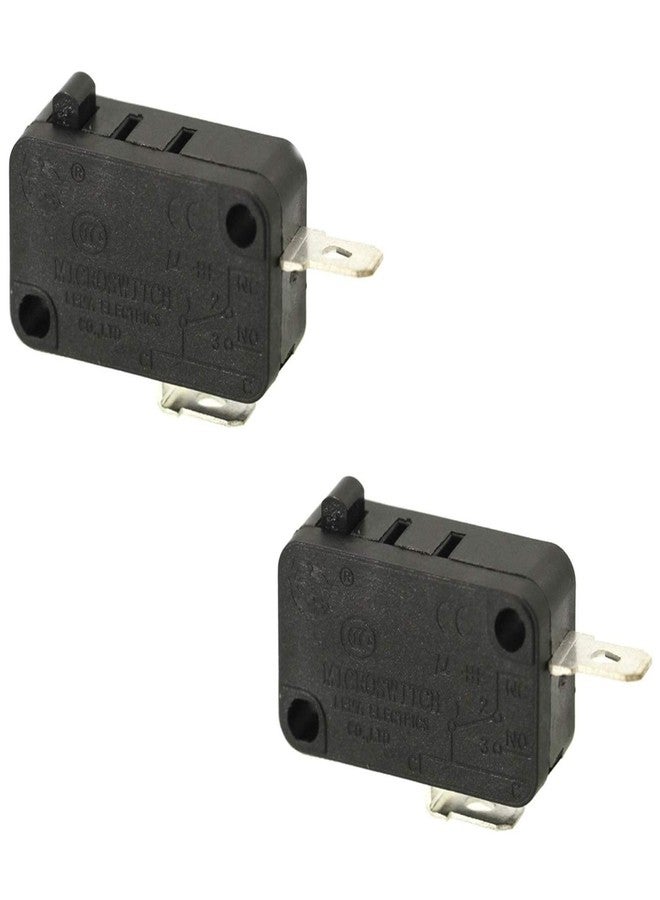 XPARTCO مفتاح باب الميكروويف EXP499 (عبوة من قطعتين) (مغلق عادةً) بديل للأرقام التالية: WB24X830، WB24X10075، WB24X800، WB24X817، 00606695، 5304408937، PS237422، AP2024338 - Image 1