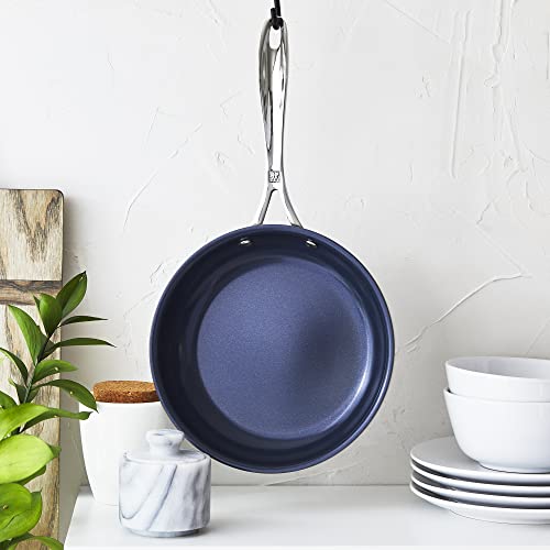 ZWILLING Clad CFX 8-inch Stainless Steel Ceramic Nonstick Fry Pan - Image 2