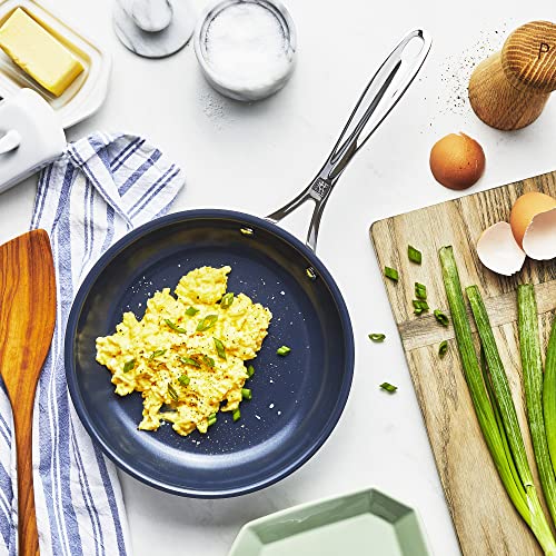 ZWILLING Clad CFX 8-inch Stainless Steel Ceramic Nonstick Fry Pan - Image 3