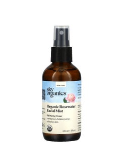 Sky Organics Sky Organics, Organic Rosewater Facial Mist, 4 fl oz (118 ml)  - Image 1