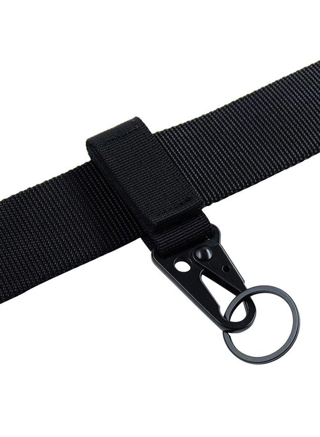 Fairwin Tactical Gear Clip, Nylon Key Ring Holder or Belt Keeper, Black - Image 4