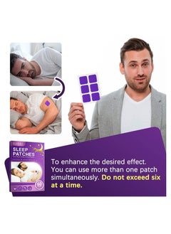 Deep Sleep Patches for Adults, 60 Pcs Sleep Aid Pads, Natural Sleeping Stickers to Improve Sleep Quality, Skin-Friendly Patches Last All Night, Sleep Aid Patches for Men and Women - pzsku/Z578AE314D8E1F7548244Z/45/_/1721178562/06ef1aa7-37be-4e50-a496-95b370774c04