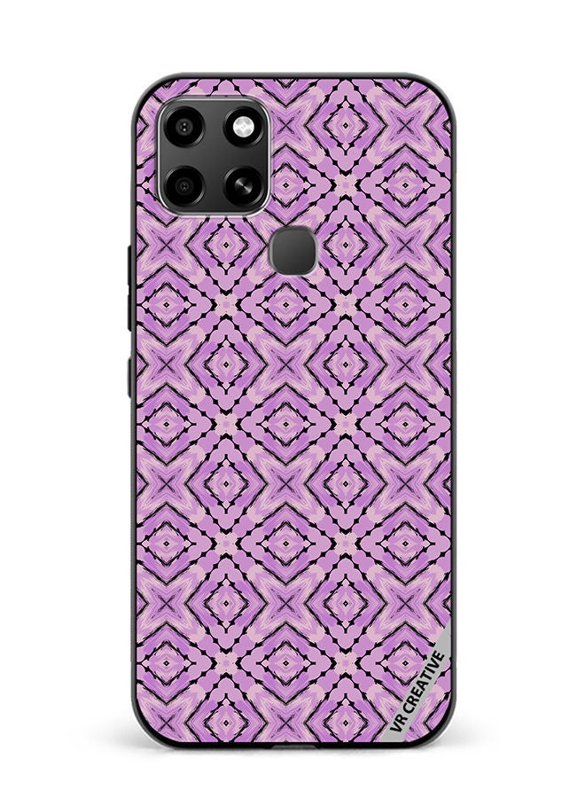 VR CREATIVE Protective Case Cover For Infinix Smart 6 Strips Design Multicolour - Image 1