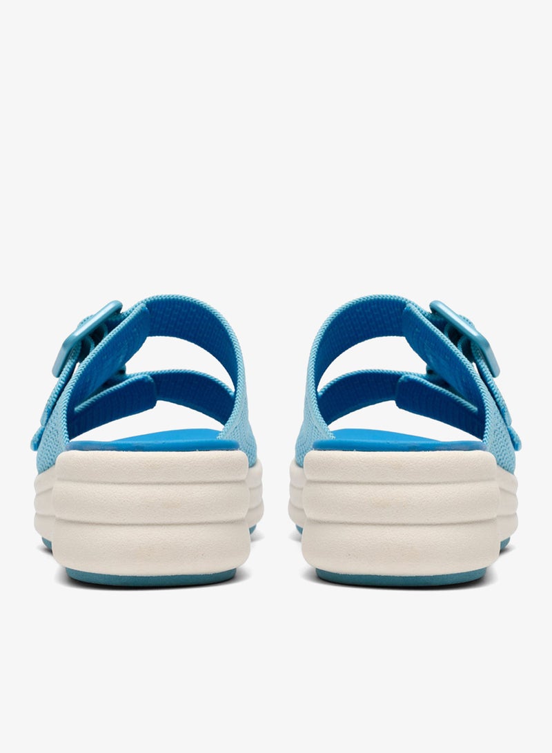 clarks Drift Faye Bright Blue - Image 4