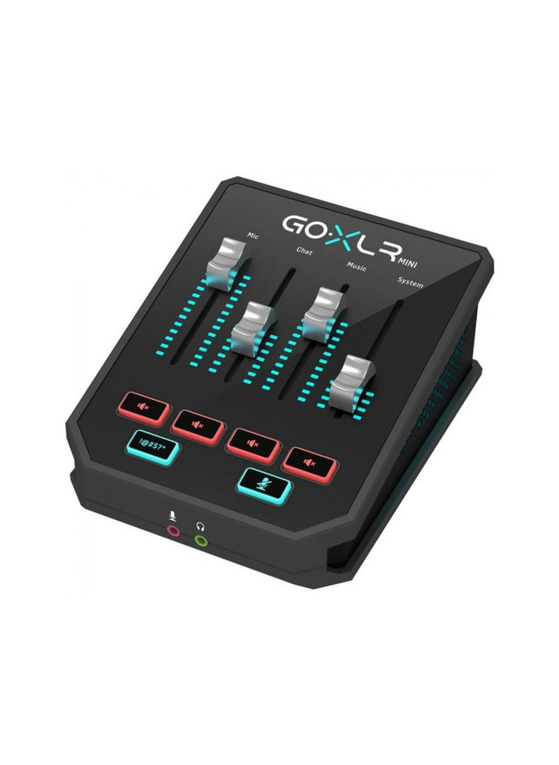 TC HELICON - TC Helicon Go XLR Mini Online Broadcast / Streaming Mixer with USB Audio Interface - Image 1