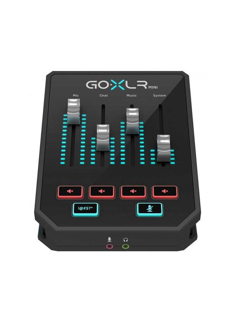 TC HELICON - TC Helicon Go XLR Mini Online Broadcast / Streaming Mixer with USB Audio Interface - Image 1