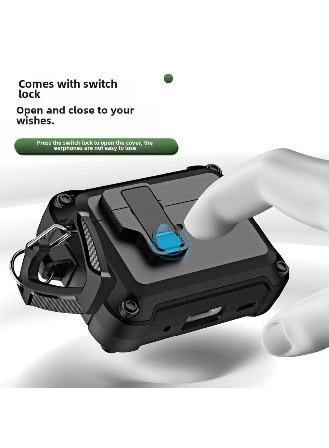 Applicable Airpodspro2 Protective Case Apple Three-generation Switch Elastic Cover Earphone Case Airpods Earphone Protective Case - Image 3