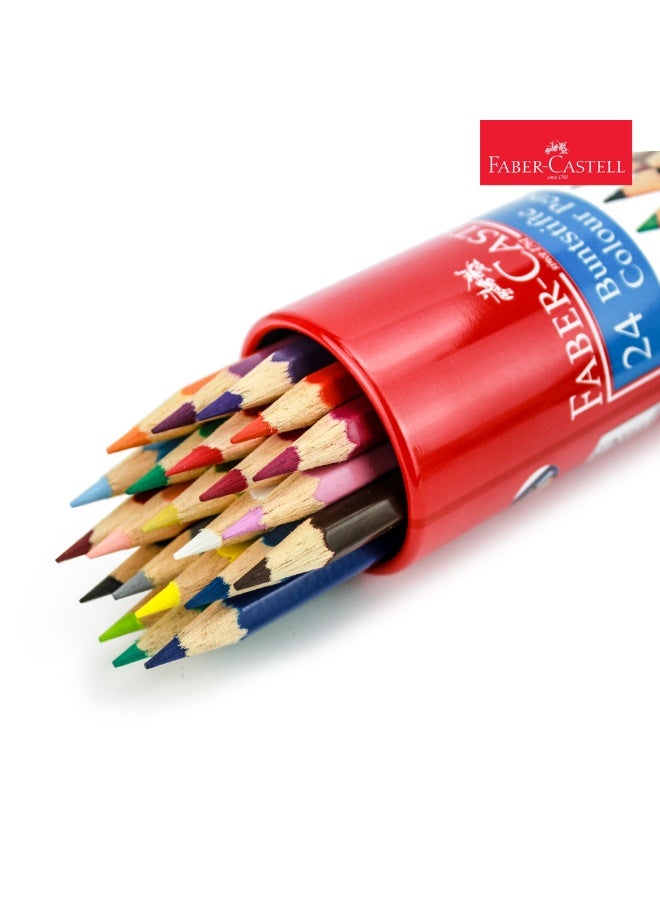 Faber-Castell Color Pencils, 24 Colors Set - Image 2