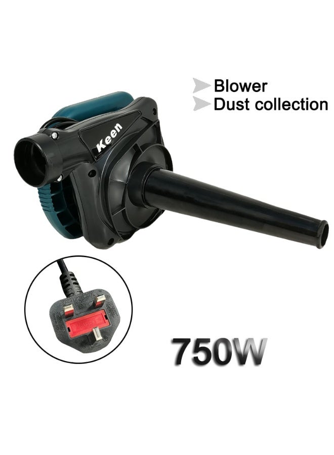 KEEN OS-603 Electric Blower 750W Professional Air Blower 16000RPM High Speed Dust Cleaner 3.8m³/min Air Flow 220-240V Portable Handheld Blower for Home Workshop Car Cleaning - Image 2