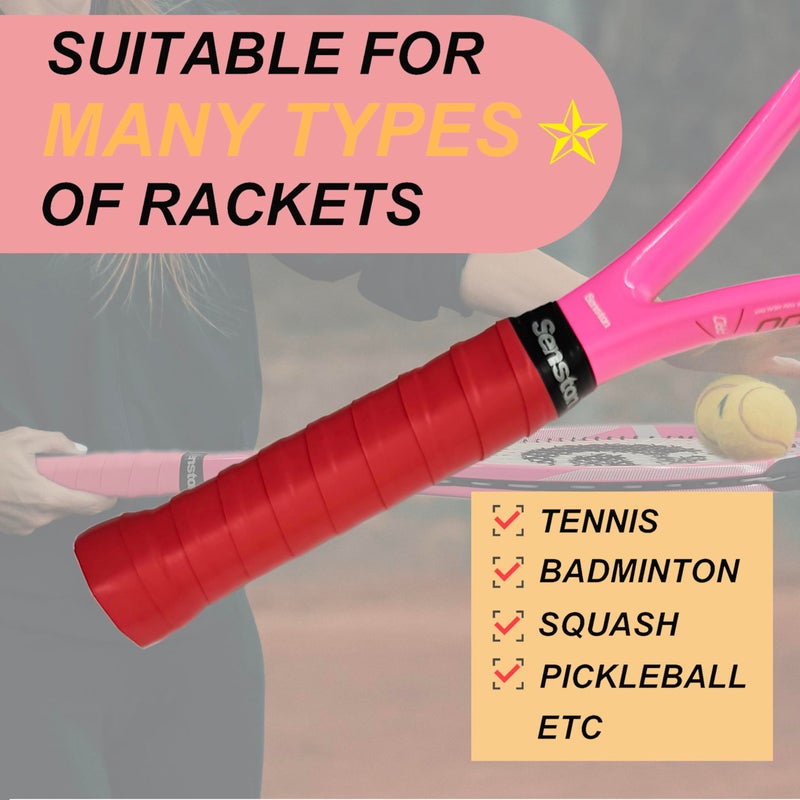 Senston Tennis Badminton Racket Grip Tape Squash Racuqet Handle Wrap Pickleball Overgrips Racket Grip Replacement - Image 3