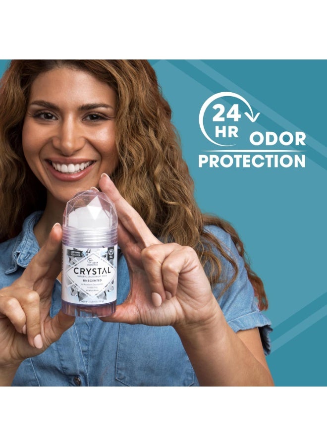 كريستال مزيل عرق كريستال، بدون رائحة، 120 جم - Image 4