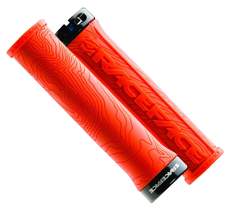 Race Face Half Nelson Locking Grip, Orange