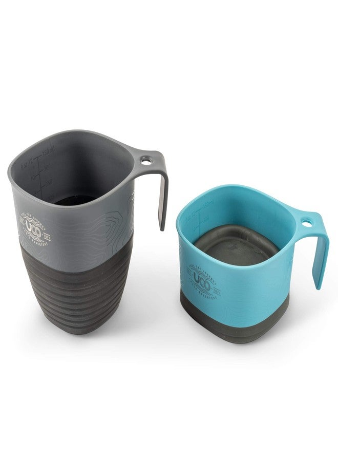 UCO Collapsible Cup for Camping, Backpacking, and Hiking, 12 Ounces (2 Pack) - Image 2
