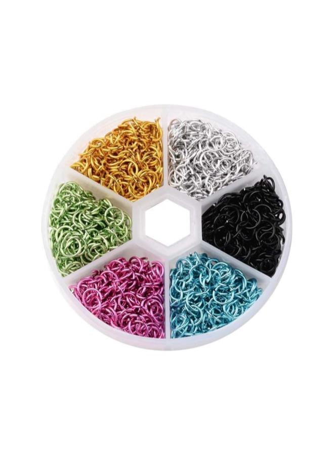 klarako 1080pcs Open Jump Ring for DIY Jewelry Making Accessories Connector Mixed Color  - Image 3