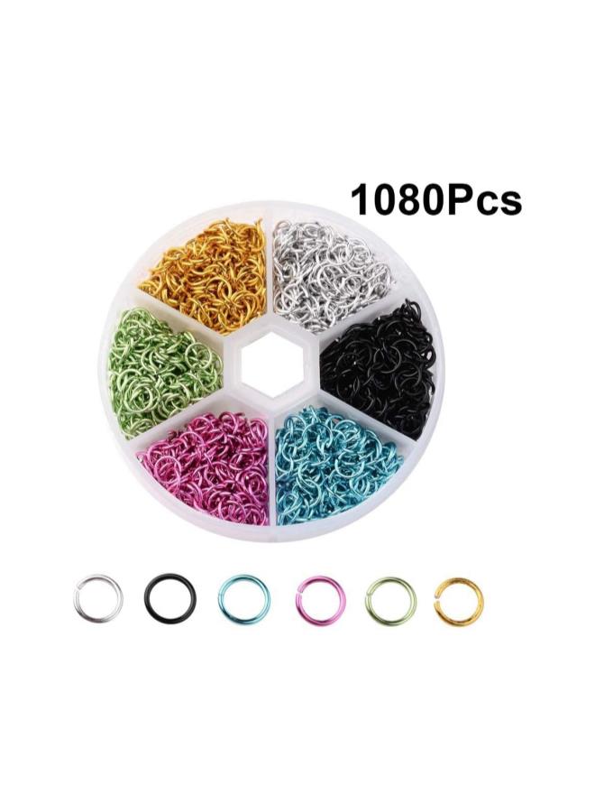 klarako 1080pcs Open Jump Ring for DIY Jewelry Making Accessories Connector Mixed Color  - Image 4