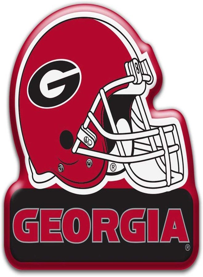 Aminco NCAA Georgia Bulldogs 3" Heavy Duty Helmet Magnet - Image 1
