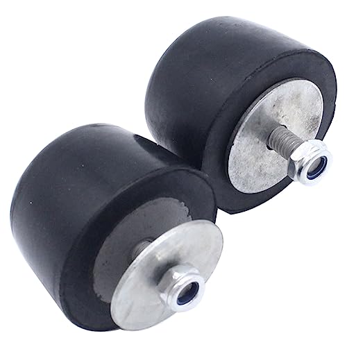 GSKMOTOR 2 Pcs Black Rubber Bumper Cushion Hood Bump Stop for Jeep Wrangler JK 1987-2018 KJ71051BK - Image 5