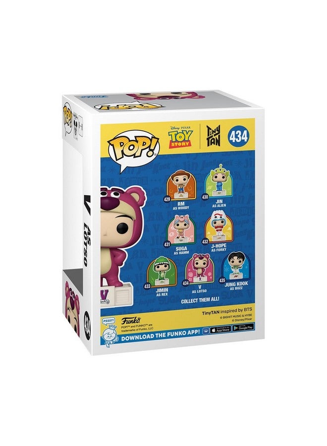 Funko Funko Pop! Rocks: Toy Story x BTS Tiny TAN - V as Lotso - Collectable Vinyl Figure - Gift Idea - Official Merchandise - Toys for Kids & Adults - Music Fans  - Image 3
