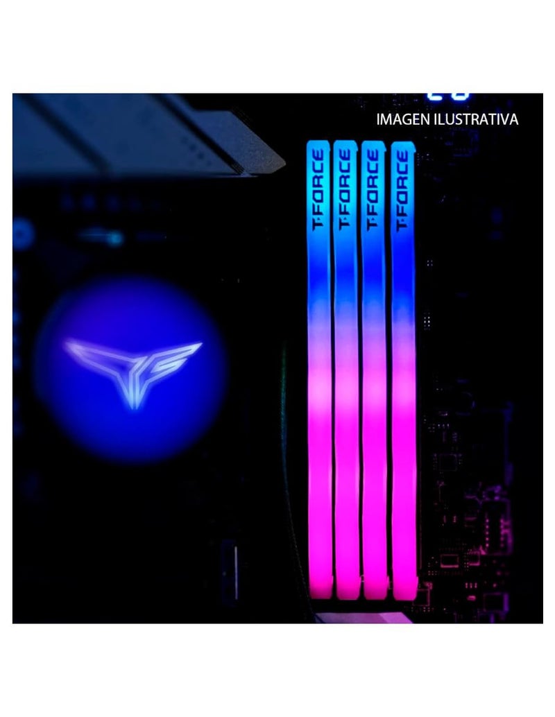 TeamGroup T-Force Delta RGB 32GB 5600MHz (5600MT/s) CL36 White DDR5 Desktop Gaming Memory, Metal Heatsink, ARGB Sync, ECC, XMP 3.0/EXPO, Compatible With Intel/AMD CPU, High Performance Low Latency RAM - Image 5