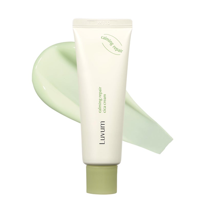 LUVUM Calming Repair Cica Cream, Centella, Recovery Night Cream, 1.7 fl. oz - Image 1