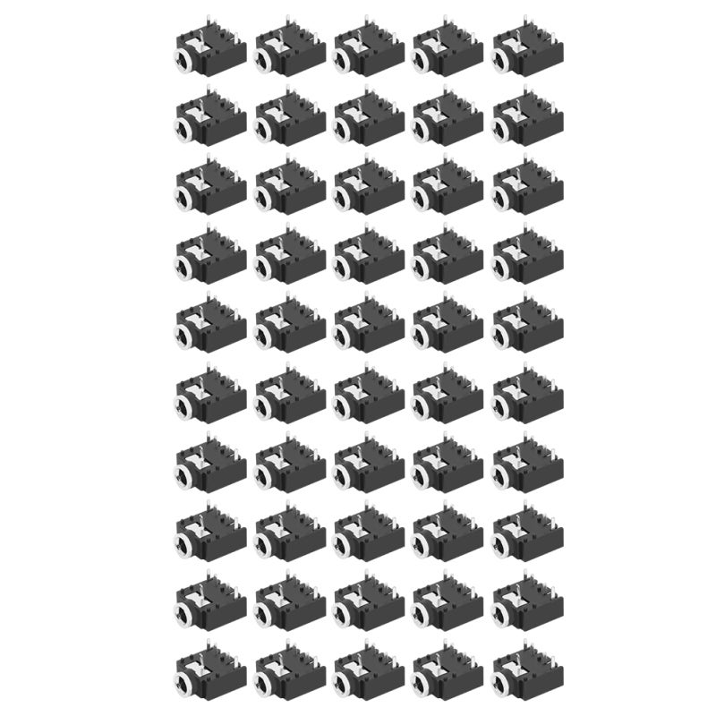 5Pin Stereo Headset Interior Socket Model PJ-307 - 3.5mm Audio Jack Connector with Stable Connection for Computer TV Home Appliance Audio - Image 1