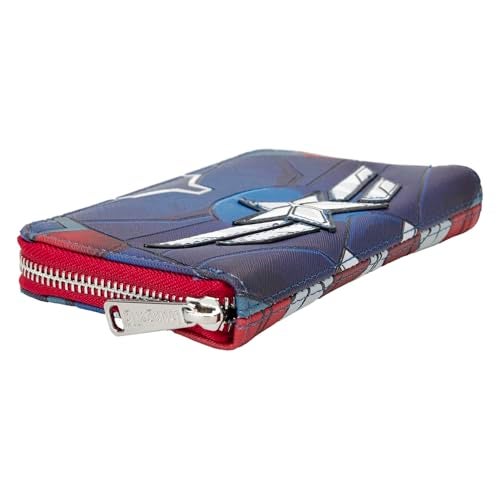 Loungefly Marvel Captain America Brave New World Zip Around Wallet - Image 2