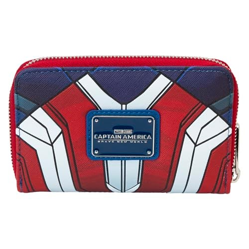 Loungefly Marvel Captain America Brave New World Zip Around Wallet - Image 3