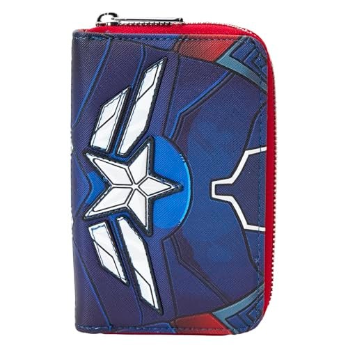 Loungefly Marvel Captain America Brave New World Zip Around Wallet - Image 1