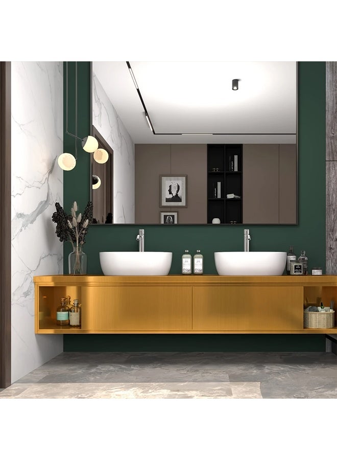 Zeemey 1 Roll Of Thick Golden Brushed Contact Paper, Peeling And Sticking Wallpaper, Self-adhesive Movable Wall Decals Refrigerator, Furniture, Kitchen And Room Background(40*500CM) - Image 3