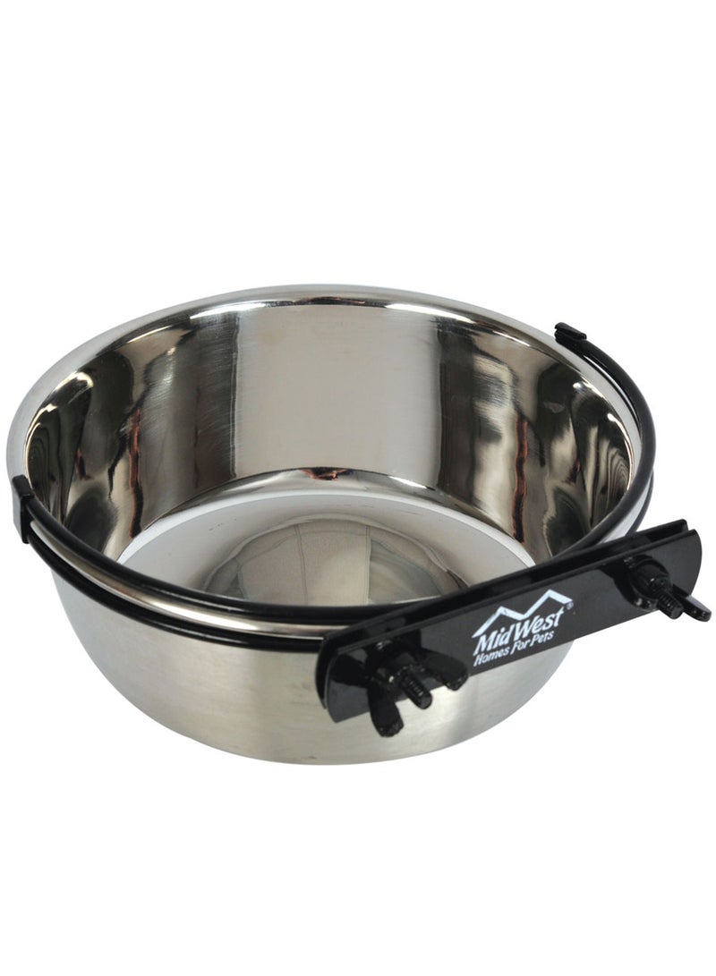 Midwest Snapy-Fit Stainless Steel Bowl, 20 oz