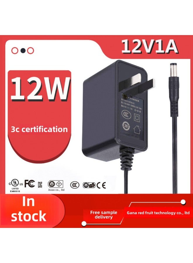 12V 0.5A 1A 1.5A 2A Medium Gauge Light With Set-top Box Adapter 3C Certified Router Power Supply-Color:9v 0.6a  3c Model  - Image 2