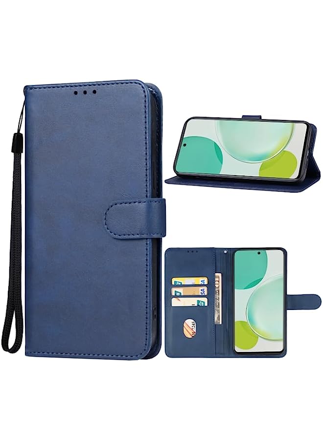 HuHa Case Cover Compatible For Huawei Enjoy 60 Pro Leather Phone Case Blue - Image 1
