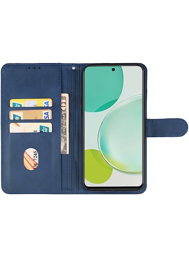 HuHa Case Cover Compatible For Huawei Enjoy 60 Pro Leather Phone Case Blue - Image 3